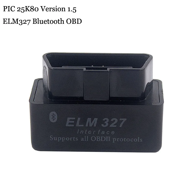PIC 25K80 V1.5 OBD2 Автомобильный сканер ELM327 интерфейс Bluetooth OBDII ELM 327 диагностические