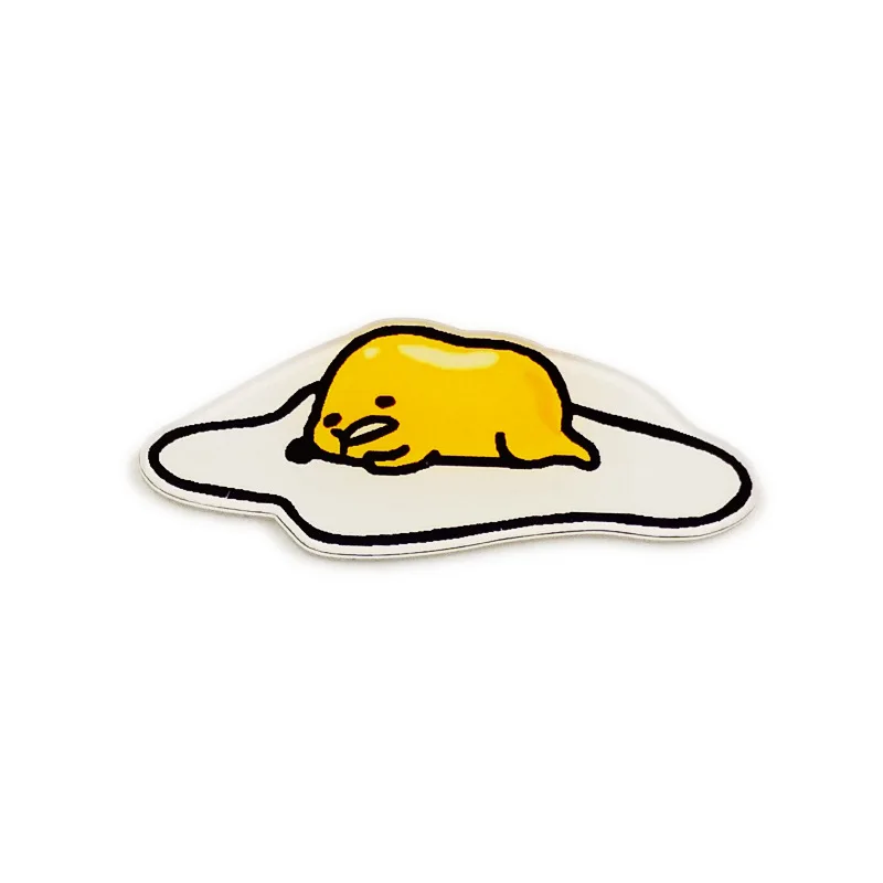 Лучшие продажи новый милый мультфильм акриловая клубника ленивое яйцо овощи