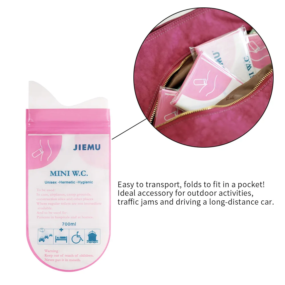 4 шт для отдыха на открытом воздухе одноразовые писсуар сумка чрезвычайных