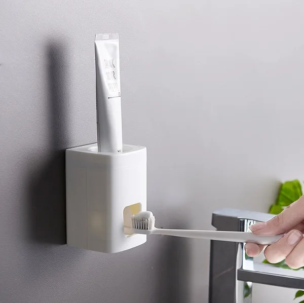 Автоматический диспенсер для зубной пасты держатель зубных щеток экструзионная