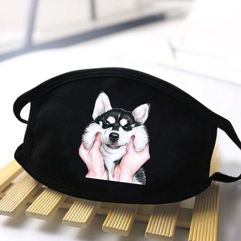 Милая маска 2020 защитные мужские и женские модные маски с рисунками из