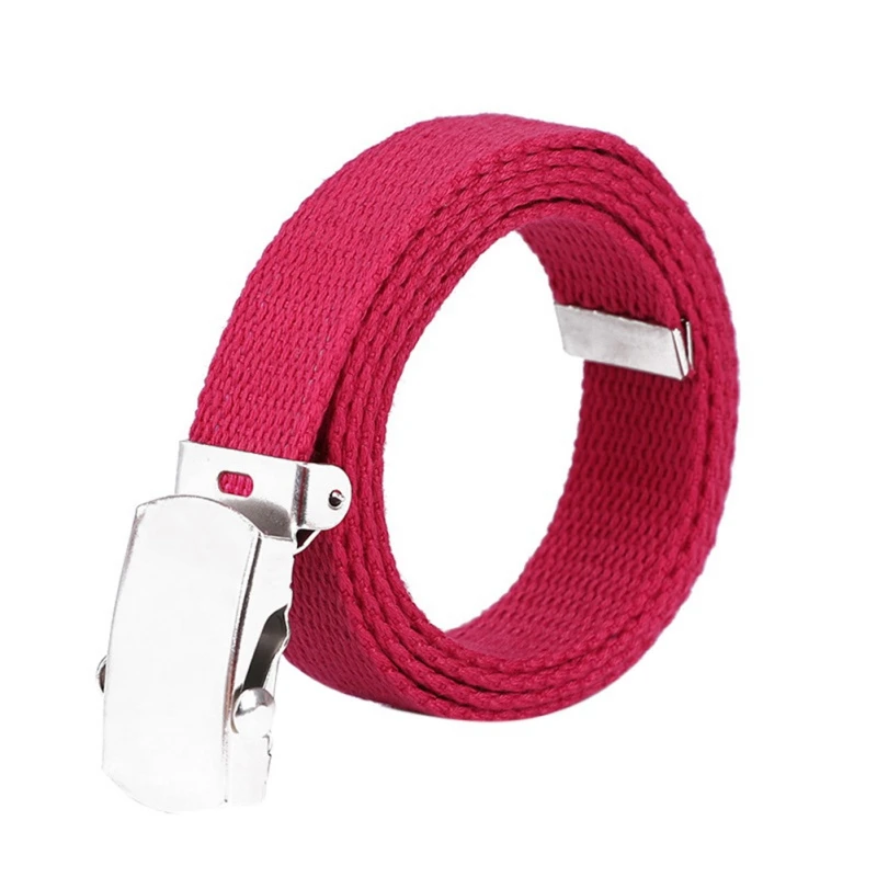 Регулируемый тканевый ремень с металлической пряжкой для маленьких мальчиков и
