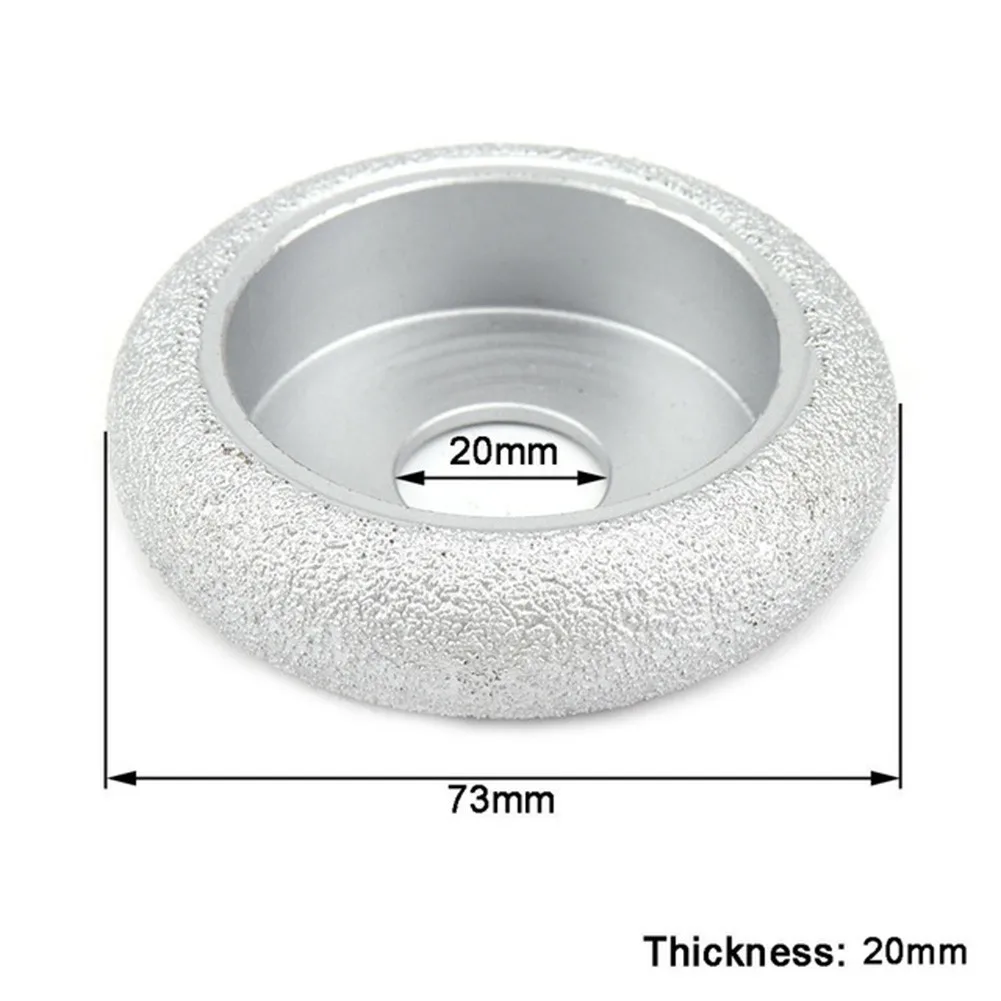 

10/15/20/25/30mm 3 Inch Diamond Abrasive Tool Brazed For Angle Grinder