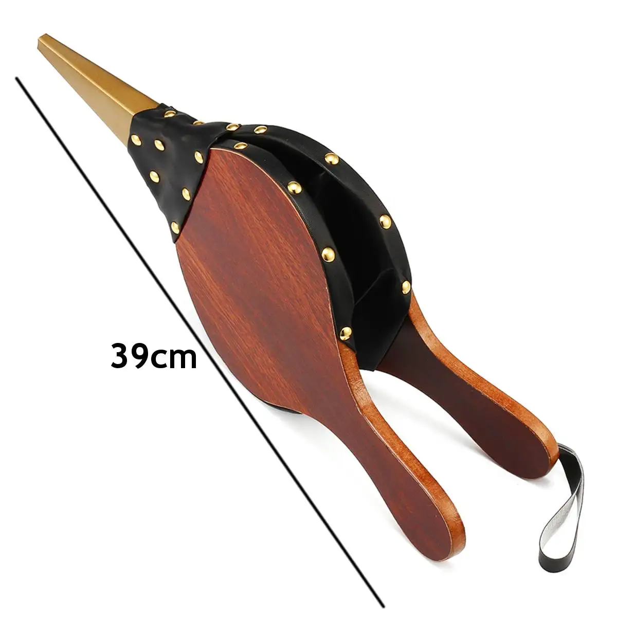 Новый 39*17 см камин деревянные меховые барбекю воздуходувка костра коричневый