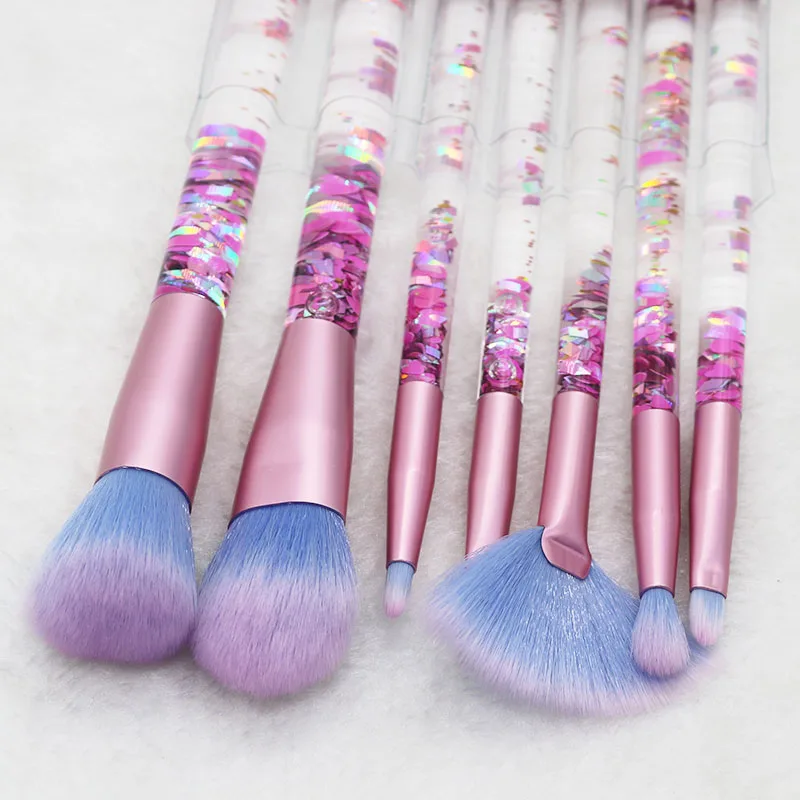 7 шт./компл. профессиональный женский набор кистей для макияжа лица Косметическая