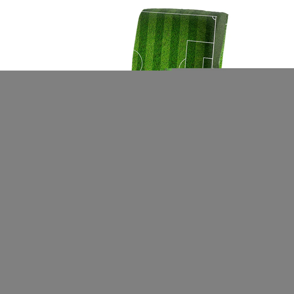 

Soccer Football Game Gymnasium Office Chair Cover Spandex Chair Cover Elastic Printing Home Hotel Wedding Dining Chair Covers