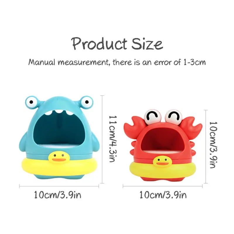 Детская игрушка для ванны пузырьковый краб воздуходувка пузырьковая машина с