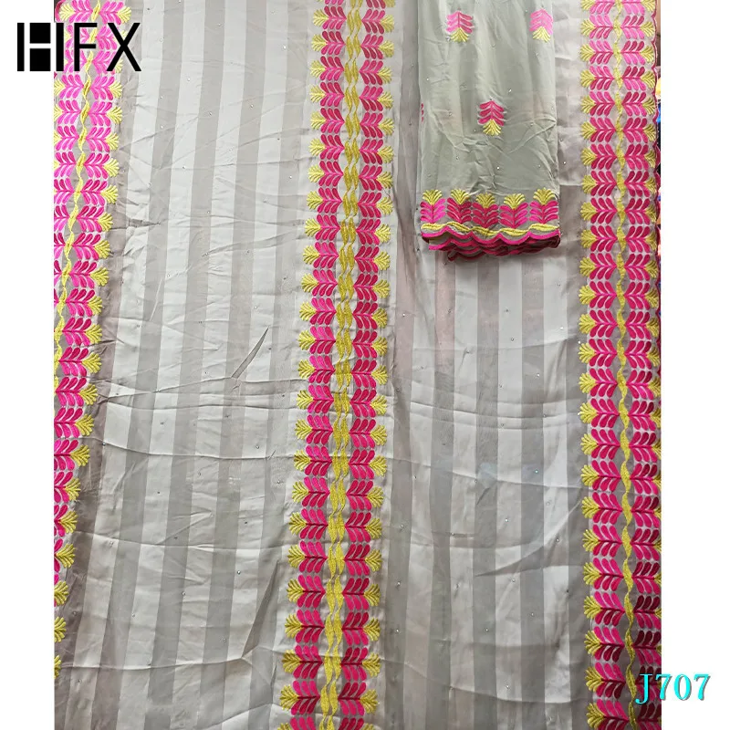 Новое поступление африканские Базен Riche Getzner 2019 Королевский синий вышитые