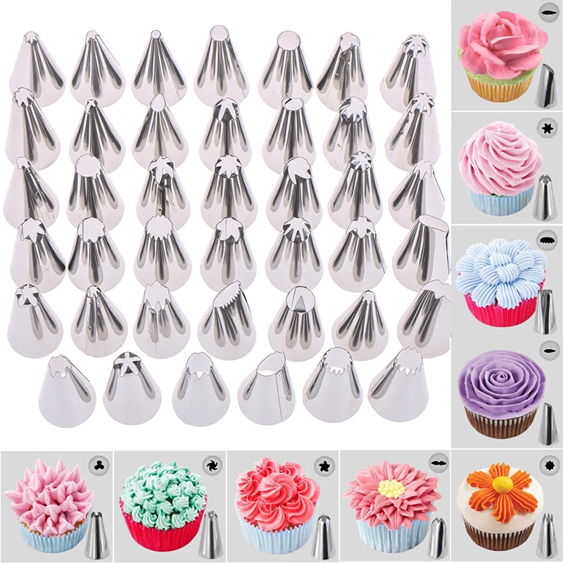 Новинка 42 шт./компл. кухонные аксессуары из нержавеющей стали Серебристые