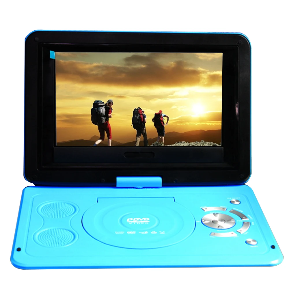HD мини домашний 13 9 дюймов портативный поворотный экран ТВ игра USB CD