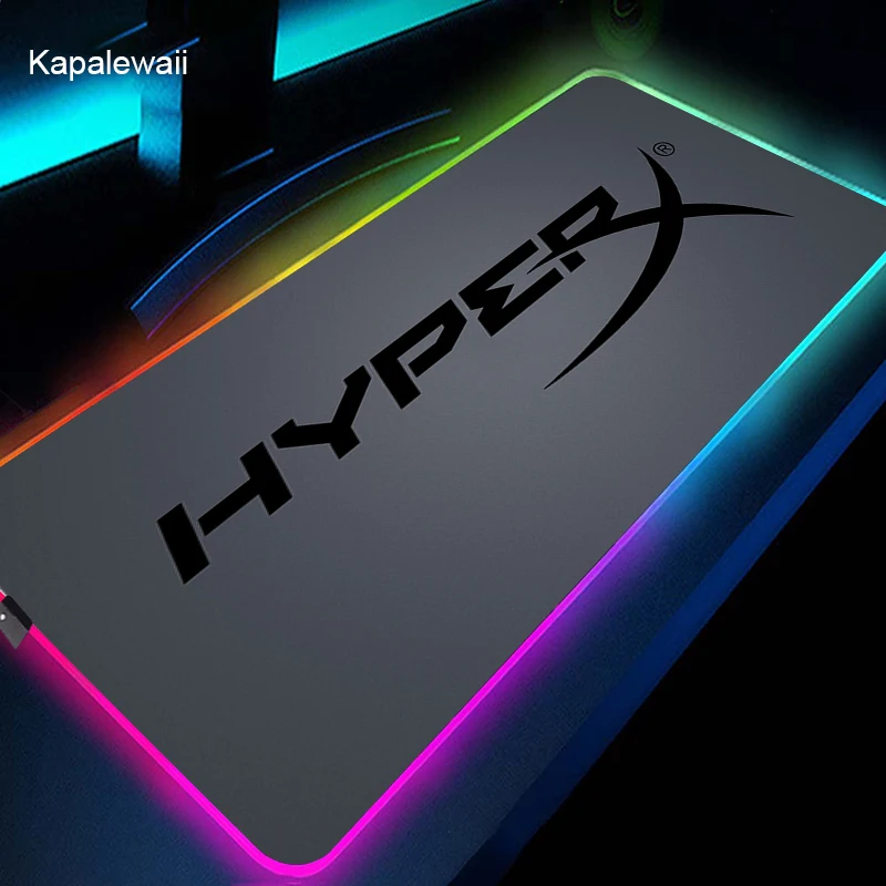 hyperx 900x400mm rgb piece large xxl mouse mat anime laptop mouse pad notbook computer keyboard gaming mousepad gamer play mats free global shipping