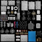 Формы силиконовые для литья ювелирных изделий из смолы, формы для эпоксидной смолы шт.набор