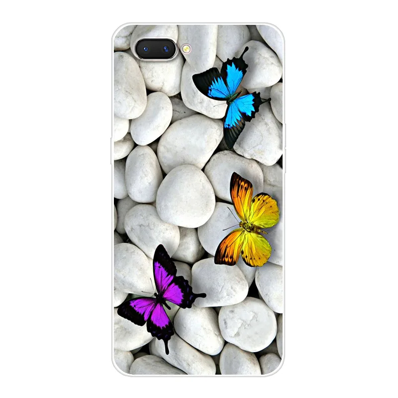 Чехол для Oppo A3S, чехол для Oppo A3S, мягкий мультяшный ТПУ силиконовый чехол для телефона, для Oppo A5 OPPOA5, чехол Realme C1 OPPOA3s, чехол, Fundas - Цвет: Прозрачный