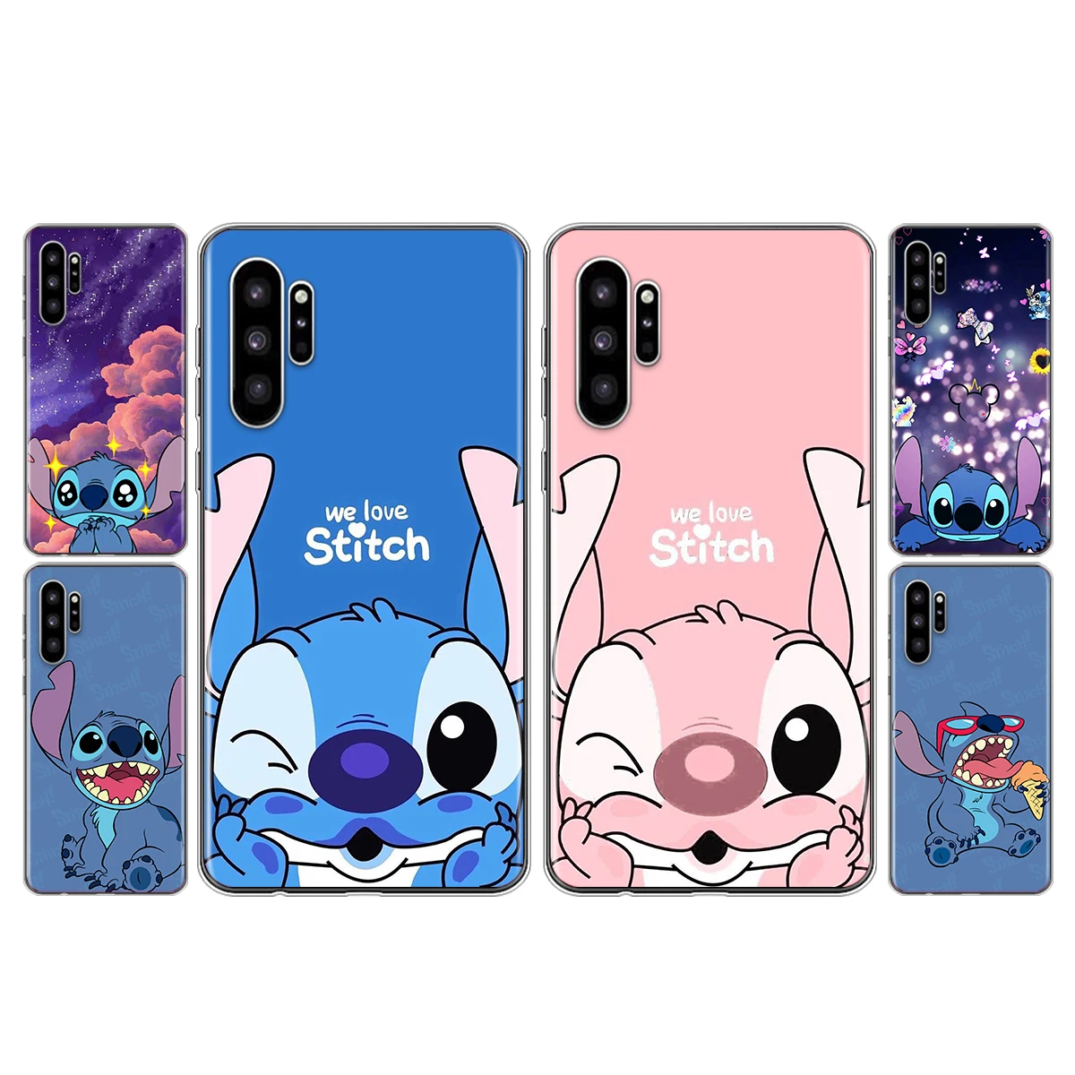 

Stitch cute disney cartoon For Samsung Note 20 Ultra 10 Pro Plus 8 9 M02 M31 S M60S M40 M30 M21 M20 M10 S M62 M12 F52 Phone Case