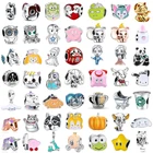 Новые модные очаровательные Оригинальные красные бусины Dharma Love Kiss с тыквой подходит для оригинального подарка Pandora женский браслет, ювелирные изделия