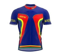 mauritius various choices summer cycling jersey team men bike road mountain race tops riding bicycle wear bike clothes quick dry