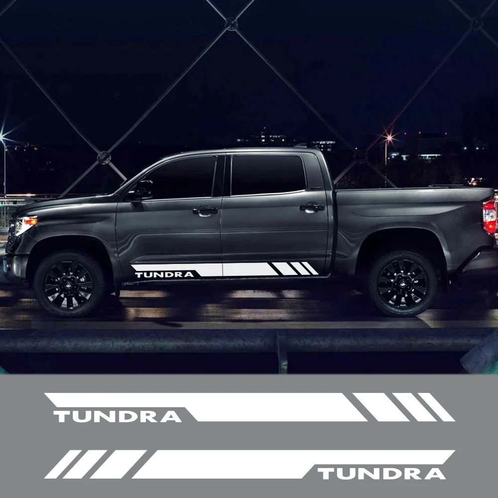 2 шт. для Toyota TUNDRA Автоспорт обе стороны Графический виниловые наклейки автомобиля