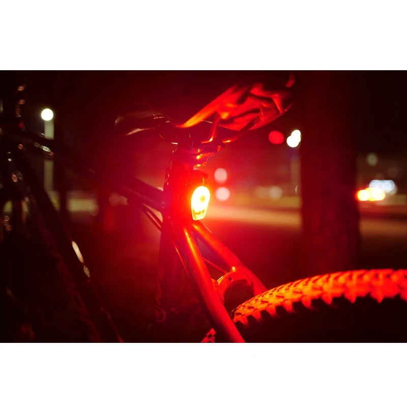 150 Люмен USB Перезаряжаемый водонепроницаемый светодиодный задний фонарь для