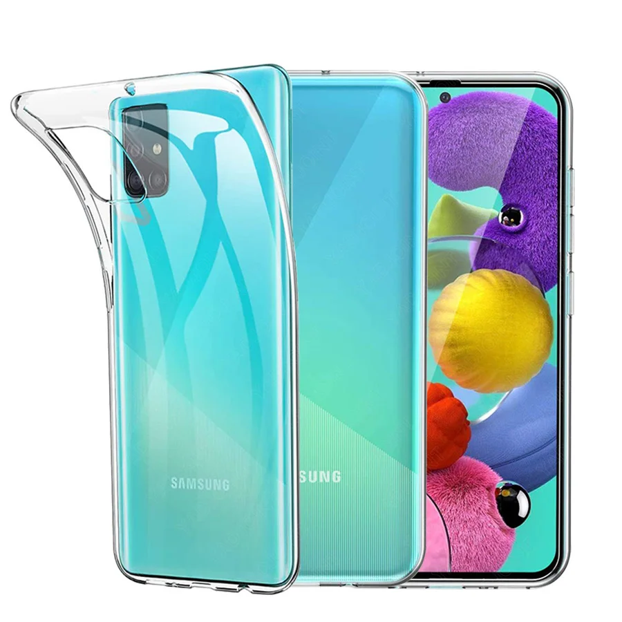 Прозрачный чехол из ТПУ для Samsung Galaxy S20 Note 20 Ultra S10 Plus S10e S9 9 10 Lite A30 A40 A50 A60 A50s A70s A51 A71