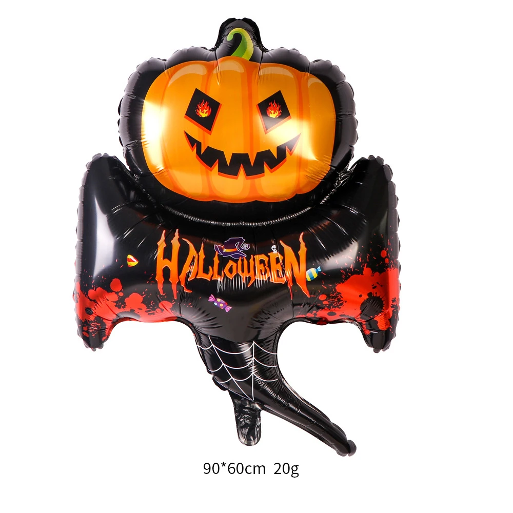 

Halloween Ghost Foil balloons set Bat Spider Inflatable Balls Halloween Theme Party Background Decorations Kids Toys Globo