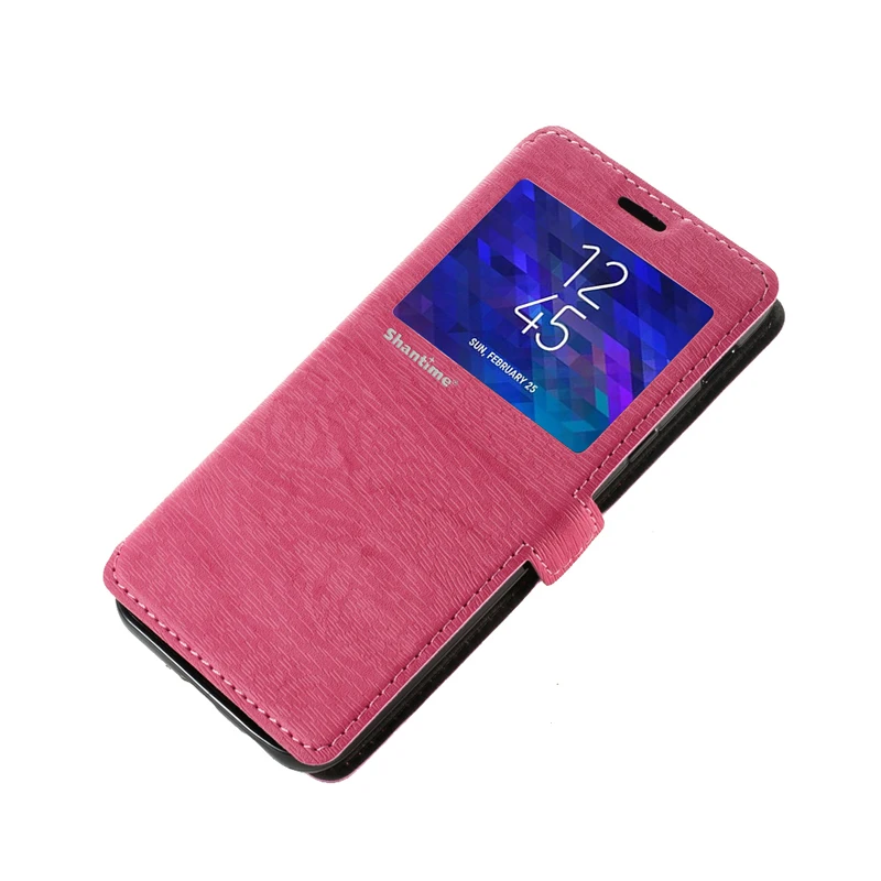 Rose Red Для Moto Z3 Play Moto Z Play кожаный чехол-сумка для телефона для Moto Z2 Play Moto Z Force Чехол-книжка с окошком для просмотра Мягкий силиконовый чехол-накладка - Цвет: Rose Red