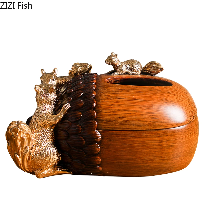 Роскошная бумажная коробка для салфеток домашнее искусственное Современное