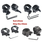 2 шт.лот Heavy Duty QD быстросъемное крепление для прицела Picatinny 6 болтов 30 мм кольцо прицела аксессуары для экстремальной охоты Caza