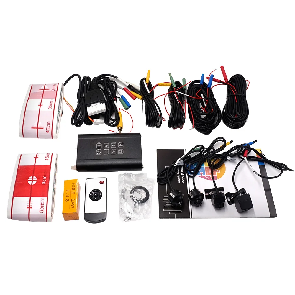 Камера заднего вида 1080P 360 градусов с функцией ночного видения|Видеорегистраторы|