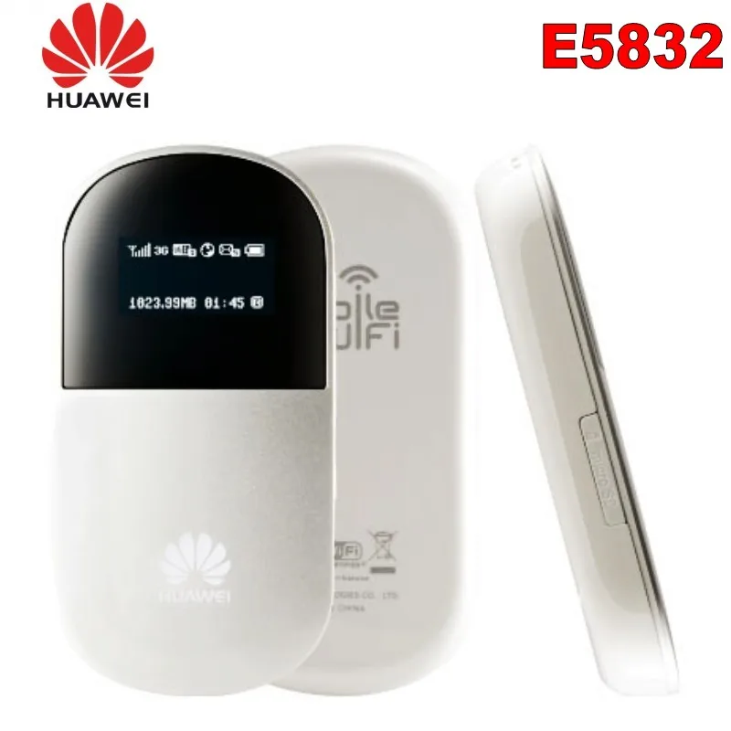 unlocked huawei e5830 e5832 mifi routers 3g modem wifi 7 2mbps mobile wifi hotspot 3g hsdpa wcdma gsm pocket router free global shipping