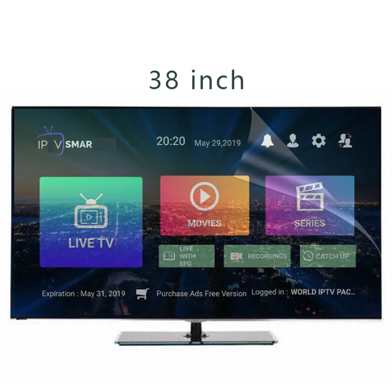 

38" HD Datoo Screen Protector Hot live-go Protector Film 1 FOR 3 devices for Android Smart tv PC Protector Film