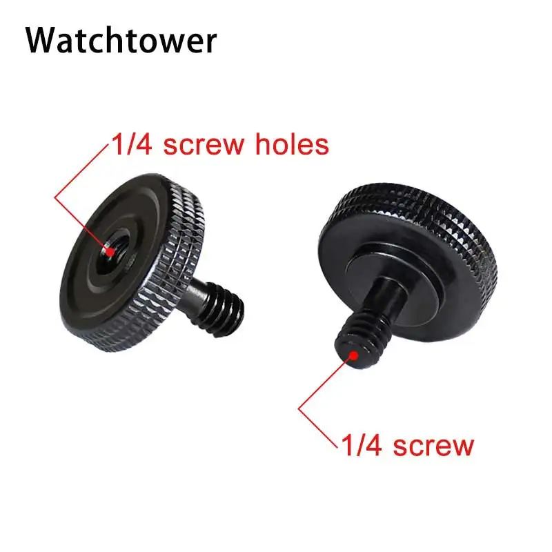 

1/4 to1/4 дюймовый штатив для камеры Винт для преобразования алюминия фотография винт штатив быстроразъемный винт для крепления для Dslr монопода