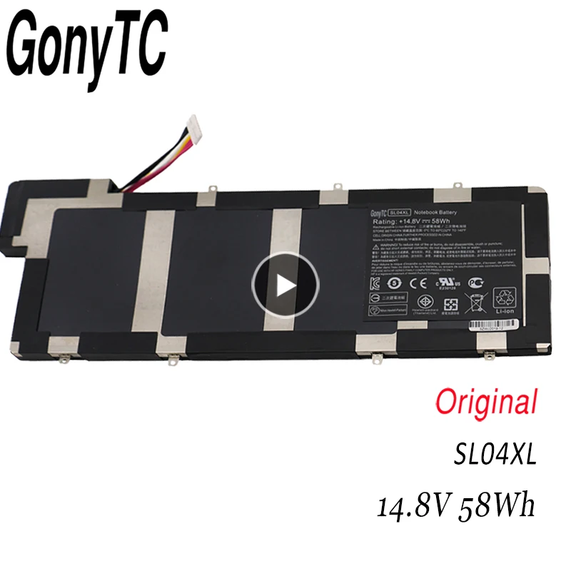 GONYTC SL04XL 14 8 V 58wh оригинальный Батарея для HP Envy 14-3000 665054-151 665054-171 HSTNN-IB3J TPN-Q105 665460-001