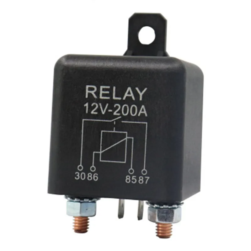 1 PCS 12V/24V 200A 1.8W/4.8W New Car Truck Motor Automotive High Current Relay  Continuous Type Automotive Relay Car Relays