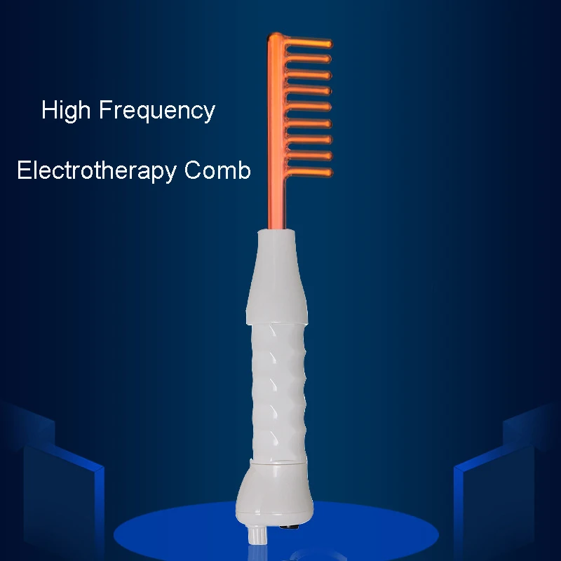 

Portable High Frequency Electrotherapy Comb Household Red Photoelectric Therapy Comb Spot Acne Remover Face Skin Care Device