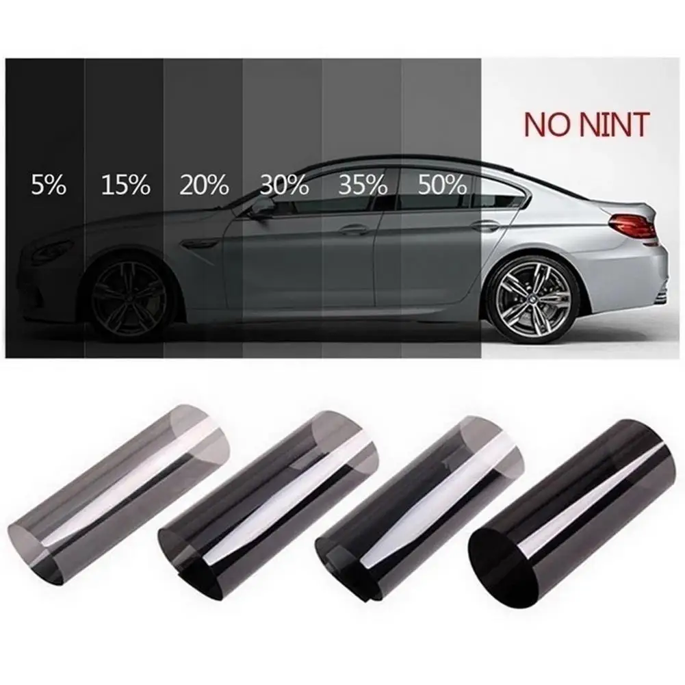 

Window Tint Film Glass Sticker Sun Shade Film For Car UV Protector Foils Sticker Solar Films 50X100cm