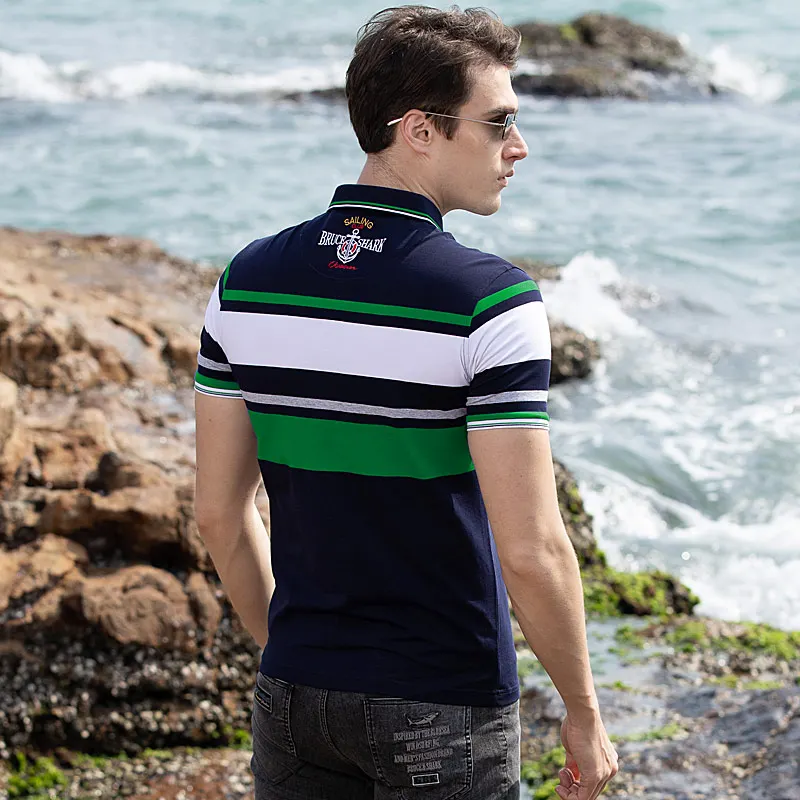 Рубашка мужская с вышивкой в деловом стиле размеры до 4XL | Мужская одежда