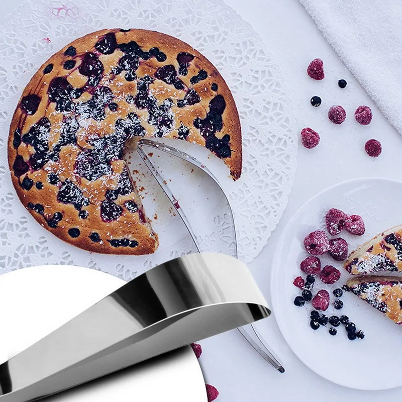 Хлеб Кондитерские делитель Торт Срез сервера Нержавеющая сталь торт резаки