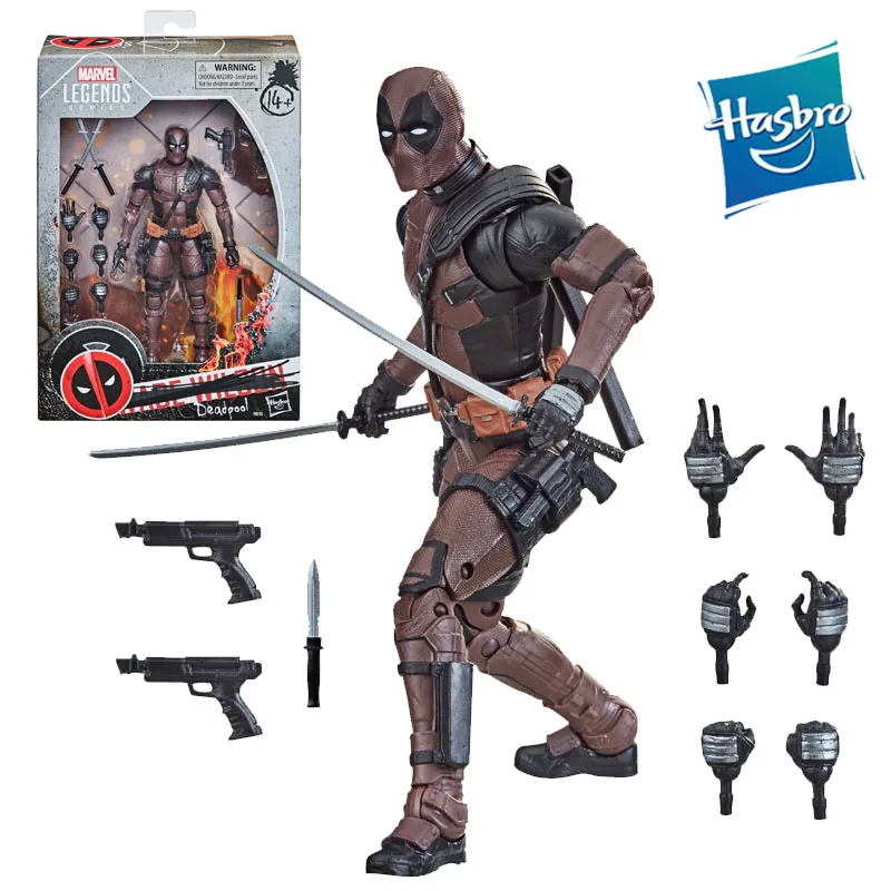 

6 Inch Hasbro Movie Marvel Legends Series Deadpool 2 Pvc Anime Action Figures Toy Collection Model Kids Toys Birthday Gifts