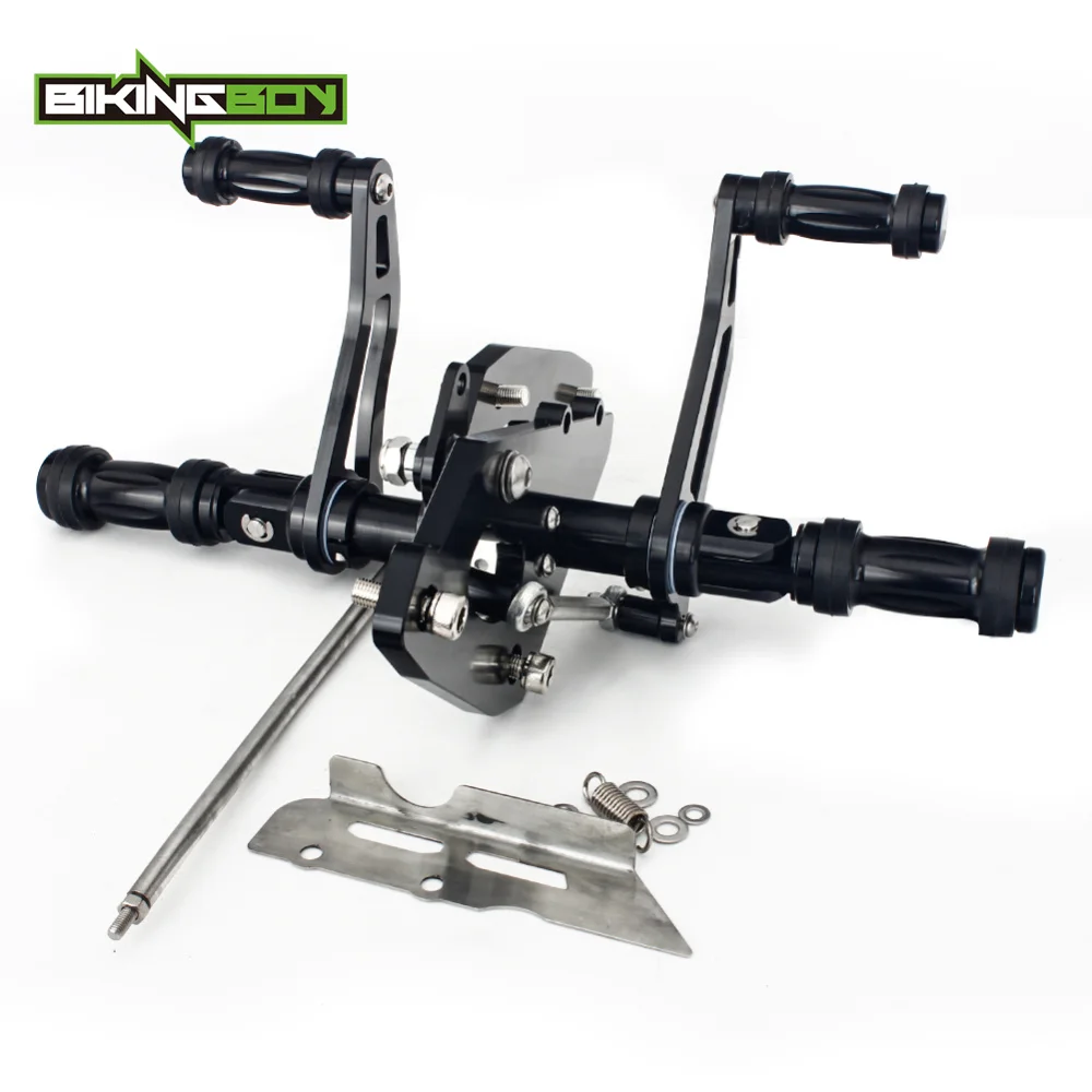 

BIKINGBOY 4" Forward Control For Kawasaki Vulcan VN 900 B D Classic VN900C Custom 06 07 08 09 10 11 12 13 14 15 16 17 18