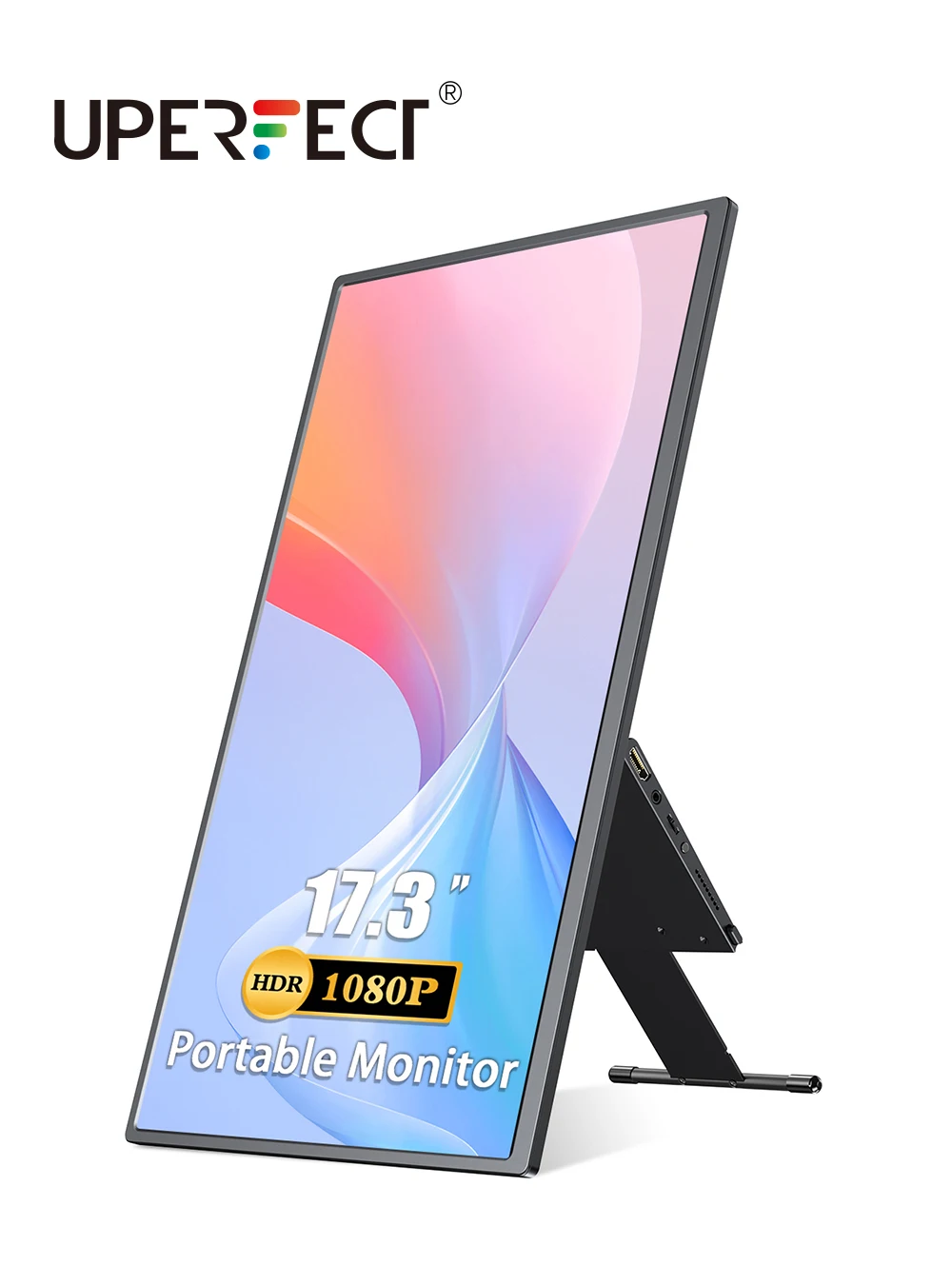 Мобильный монитор UPERFECT 17 3 дюйма встроенный отдельно стоящий игровой IPS ЖК-панель