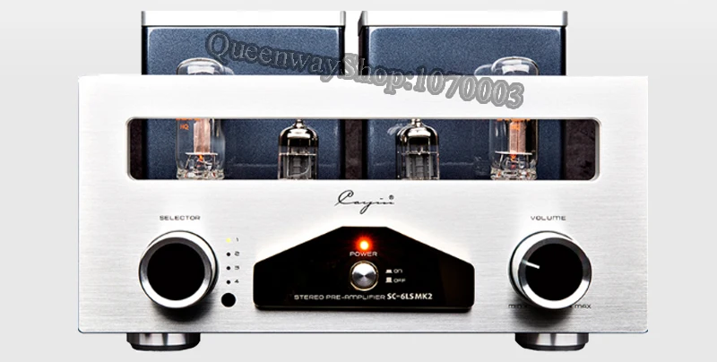 

Предварительный усилитель для вакуумной трубки Cayin SC-6LS MK2, предварительный усилитель 12AU7EH 22DE4 15 дБ, выход усиления 2 ~ 22 в с дистанционным упра...