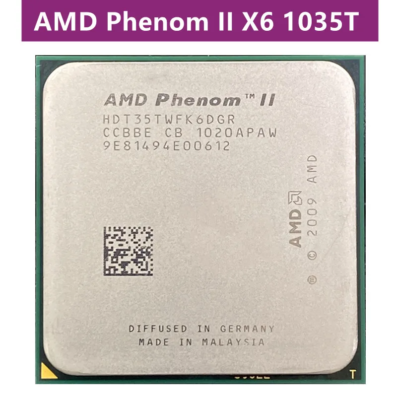 AMD Phenom II X6 1035T 2 6G шестиядерный процессор HDT35TWFK6DGR PRISE AM3 | Компьютеры и офис