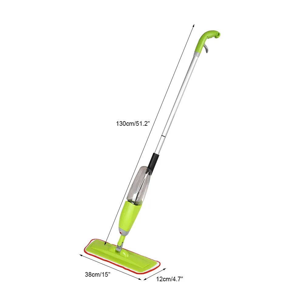 

Water Spray 360 Degree Rotating Head Flat Mop Floor Cleaner Dust Household Tool for Bedroom Floor Cleaning