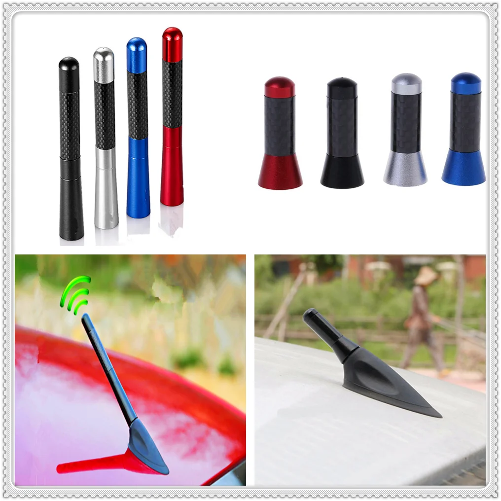 Автомобильная углеродная волоконная крыша короткая длинная радиосигнальная