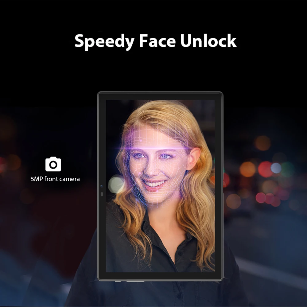 Blackview Tab 8 10.1 inch Android 10.0 Google Play 4G Phone Call Tablets 4GB RAM 64GB ROM 13.0MP Rear Camera 6580mAh Tablet PC