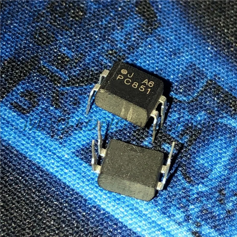 Фотоэлектрическая муфта 50 шт./лот PC851 DIP4 DIP-4 Оптрон | Электронные компоненты и