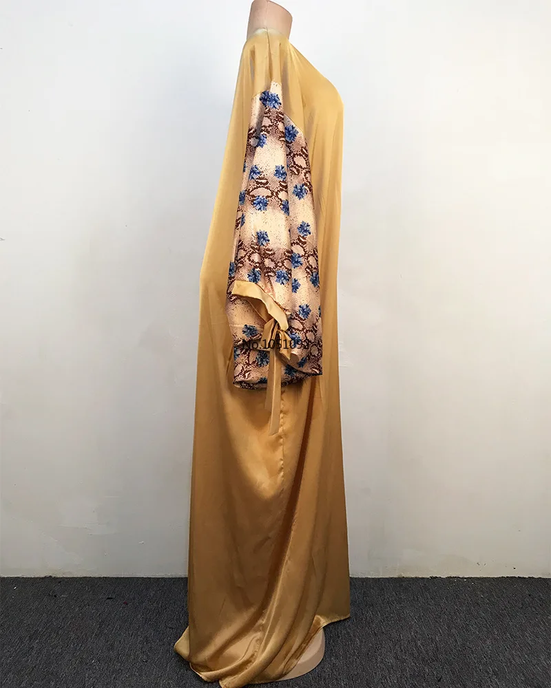 Африканские платья для женщин Дашики с цветами Розовая африканская одежда базин