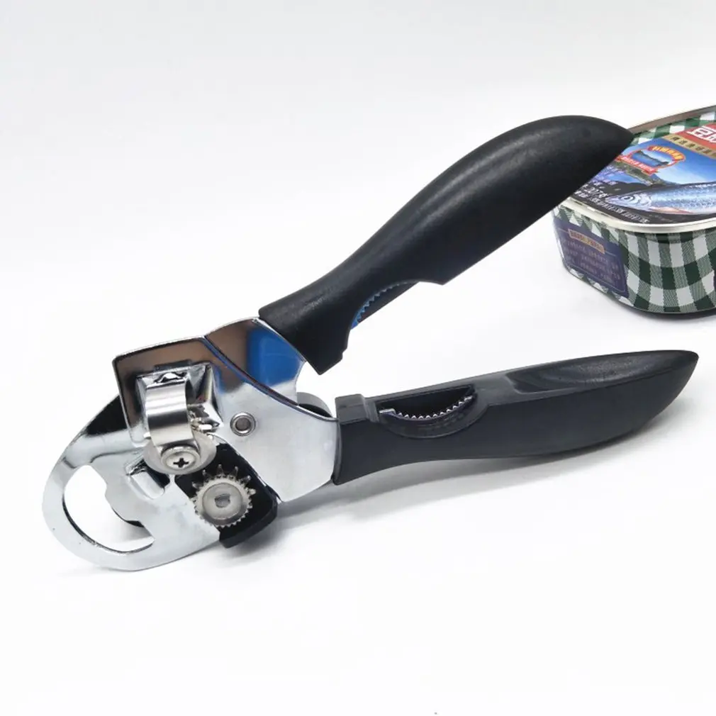 

Can Opener Handheld 4 In 1 Manual Can Opener Multifunctional Stainless Steel Heavy Duty Handheld Can Openers