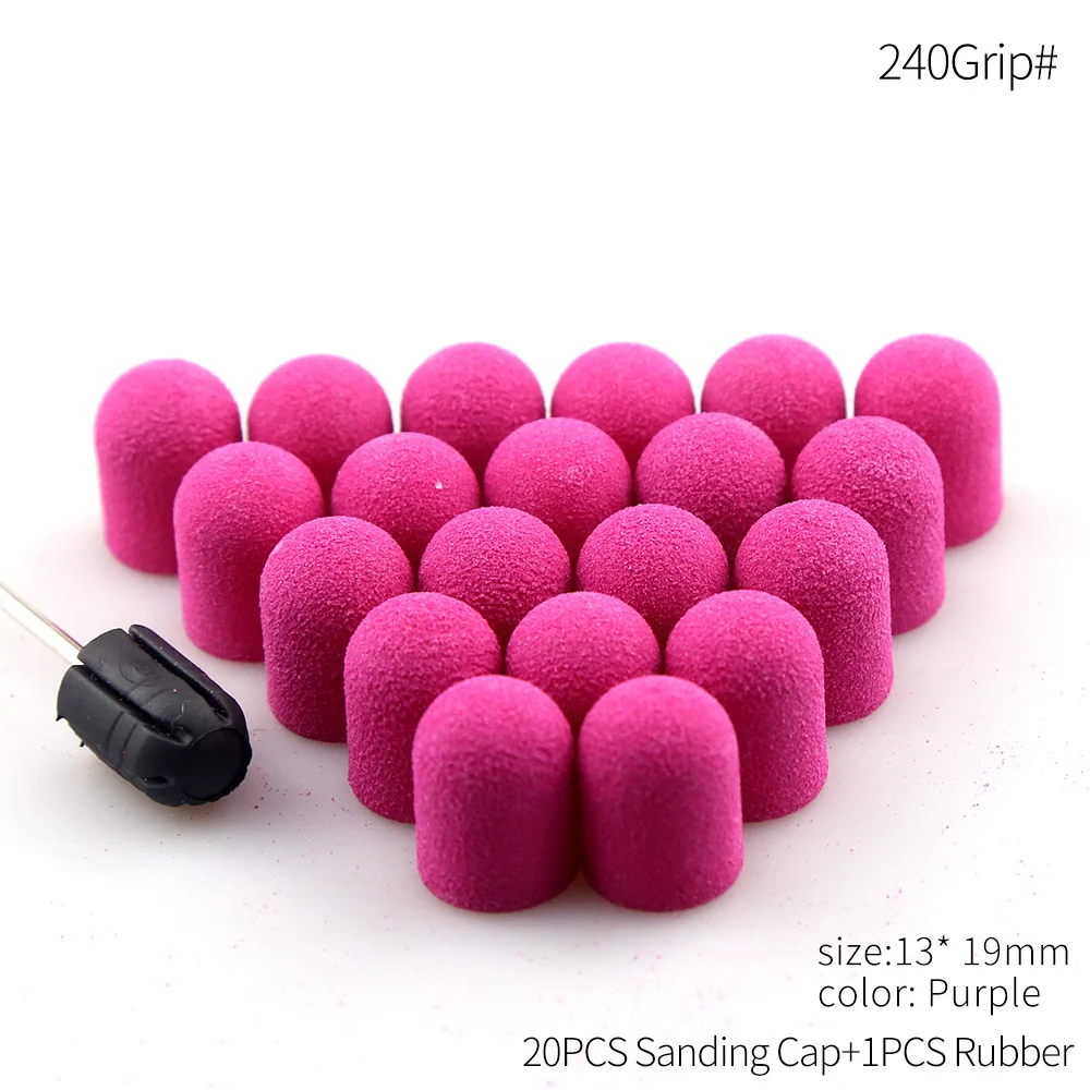 20 шт. Набор насадок для маникюра и педикюра 13 х19 дюймов|Принадлежности дизайна