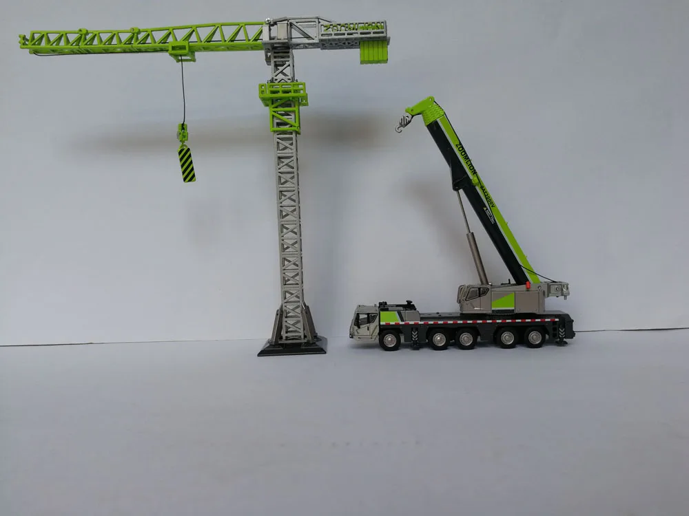 1:100 Zoomlion модели продуктов 4 шт набор, ZAT2000V башенный кран миксер насос грузовик игрушка